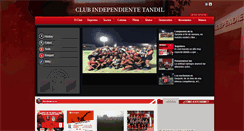 Desktop Screenshot of clubindependiente.org