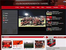Tablet Screenshot of clubindependiente.org